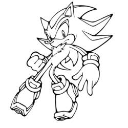 Dibujo para colorear: Sonic (Videojuegos) #153879 - Dibujos para Colorear e Imprimir Gratis