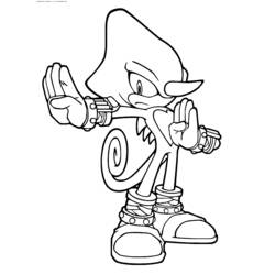 Dibujo para colorear: Sonic (Videojuegos) #153887 - Dibujos para Colorear e Imprimir Gratis