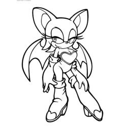 Dibujo para colorear: Sonic (Videojuegos) #153895 - Dibujos para Colorear e Imprimir Gratis