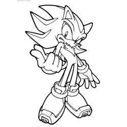 Dibujo para colorear: Sonic (Videojuegos) #153934 - Dibujos para Colorear e Imprimir Gratis