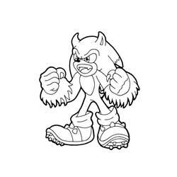 Dibujo para colorear: Sonic (Videojuegos) #153937 - Dibujos para Colorear e Imprimir Gratis