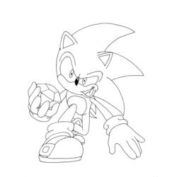 Dibujo para colorear: Sonic (Videojuegos) #153941 - Dibujos para Colorear e Imprimir Gratis