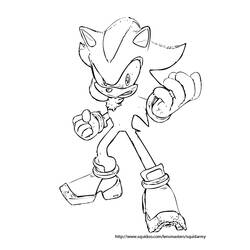 Dibujo para colorear: Sonic (Videojuegos) #153944 - Dibujos para Colorear e Imprimir Gratis