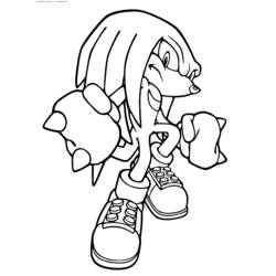 Dibujo para colorear: Sonic (Videojuegos) #153945 - Dibujos para Colorear e Imprimir Gratis
