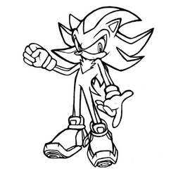 Dibujo para colorear: Sonic (Videojuegos) #154006 - Dibujos para Colorear e Imprimir Gratis