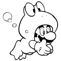 Dibujo para colorear: Super Mario Bros (Videojuegos) #153567 - Dibujos para Colorear e Imprimir Gratis