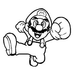 Dibujo para colorear: Super Mario Bros (Videojuegos) #153625 - Dibujos para Colorear e Imprimir Gratis