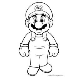 Dibujo para colorear: Super Mario Bros (Videojuegos) #153629 - Dibujos para Colorear e Imprimir Gratis