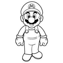 Dibujo para colorear: Super Mario Bros (Videojuegos) #153655 - Dibujos para Colorear e Imprimir Gratis