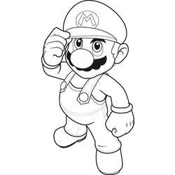 Dibujo para colorear: Super Mario Bros (Videojuegos) #153692 - Dibujos para Colorear e Imprimir Gratis