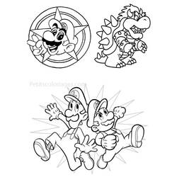 Dibujo para colorear: Super Mario Bros (Videojuegos) #153709 - Dibujos para Colorear e Imprimir Gratis