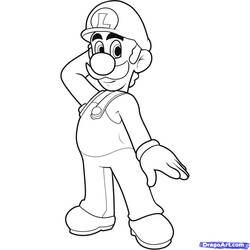 Dibujo para colorear: Super Mario Bros (Videojuegos) #153727 - Dibujos para Colorear e Imprimir Gratis