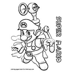 Dibujo para colorear: Super Mario Bros (Videojuegos) #153733 - Dibujos para Colorear e Imprimir Gratis
