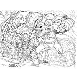 Dibujo para colorear: Warcraft (Videojuegos) #112951 - Dibujos para Colorear e Imprimir Gratis