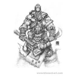 Dibujo para colorear: Warcraft (Videojuegos) #112978 - Dibujos para Colorear e Imprimir Gratis