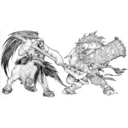 Dibujo para colorear: Warcraft (Videojuegos) #112990 - Dibujos para Colorear e Imprimir Gratis