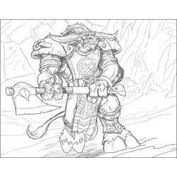 Dibujo para colorear: Warcraft (Videojuegos) #113008 - Dibujos para Colorear e Imprimir Gratis