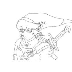 Dibujo para colorear: Zelda (Videojuegos) #113254 - Dibujos para Colorear e Imprimir Gratis